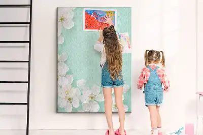 Korková tabuľa Kvety v kvete