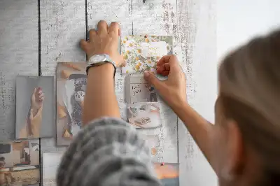 Drevená nástenka z panelov