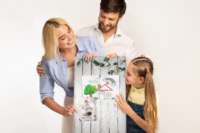 Drevená nástenka z panelov