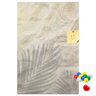 Nástenka Letný plážový piesok