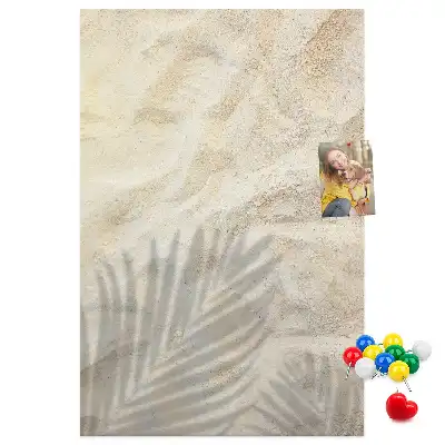 Nástenka Letný plážový piesok
