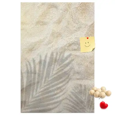 Nástenka Letný plážový piesok