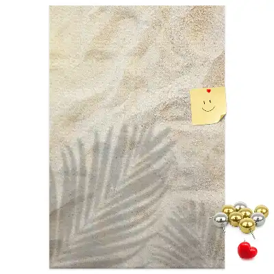 Nástenka Letný plážový piesok