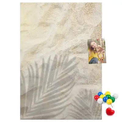 Nástenka Letný plážový piesok