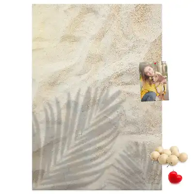 Nástenka Letný plážový piesok