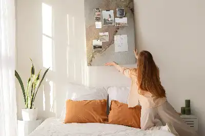 Korková tabuľa s motívom lesklého mramoru