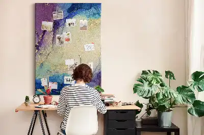 Korková tabuľa Abstrakcia atramentu