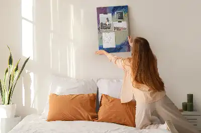 Korková tabuľa Abstrakcia atramentu