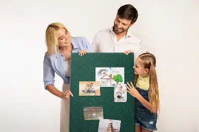 Korková tabuľa s listovým vzorom