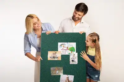 Korková tabuľa s listovým vzorom