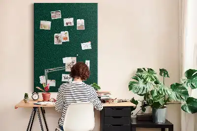 Korková tabuľa s listovým vzorom