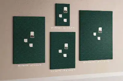 Korková tabuľa s listovým vzorom