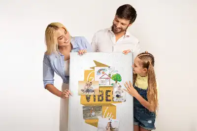 Korková nástenka s motivačným sloganom