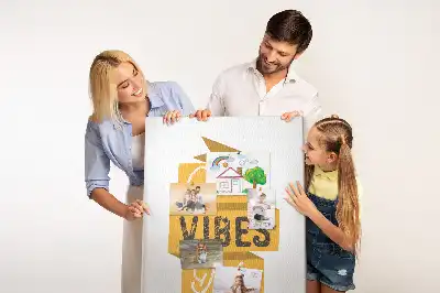 Korková nástenka s motivačným sloganom