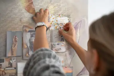 Korková tabuľa Akvarel rastlín