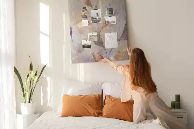 Korková tabuľa Akvarel rastlín