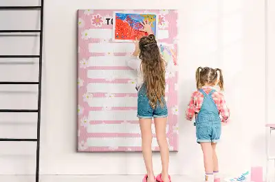 Korková tabuľa na poznámky Zoznam úloh