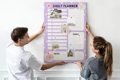 Nástenka Organizácia dňa
