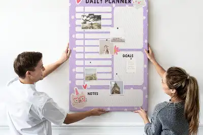 Nástenka Organizácia dňa