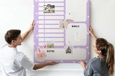 Nástenka Organizácia dňa