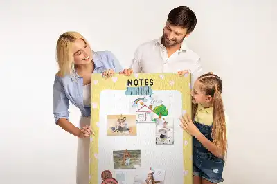 Nástenka s panelom na poznámky