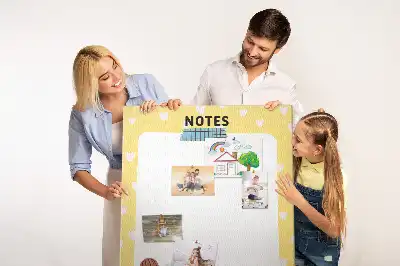 Nástenka s panelom na poznámky