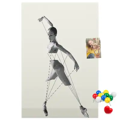 Korková tabuľa Balerína