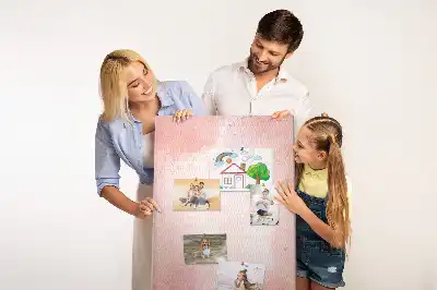 Nástenka Ružový mramor