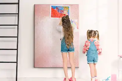 Nástenka Ružový mramor