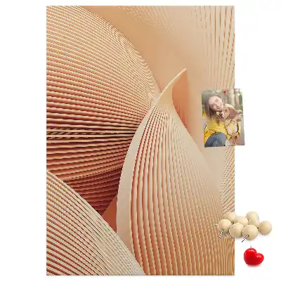 Nástenná tabuľa s jemným vzorom