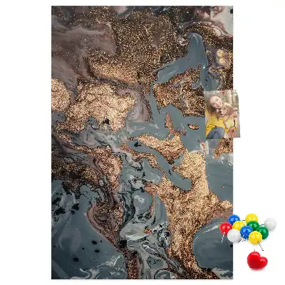Nástenka s motívom umeleckého mramoru