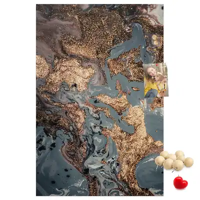 Nástenka s motívom umeleckého mramoru