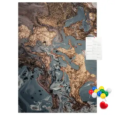 Nástenka s motívom umeleckého mramoru