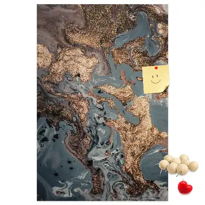 Nástenka s motívom umeleckého mramoru