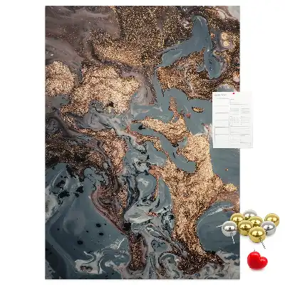 Nástenka s motívom umeleckého mramoru