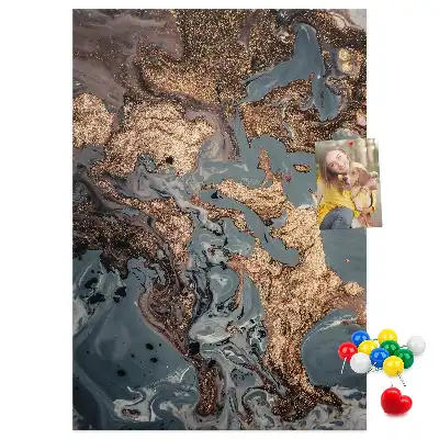 Nástenka s motívom umeleckého mramoru