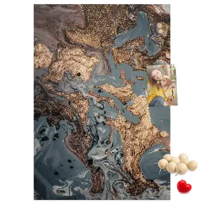 Nástenka s motívom umeleckého mramoru