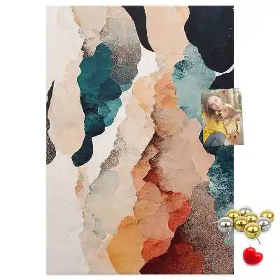 Korková tabuľa Abstraktný pohľad