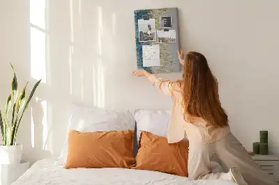 Dekoratívna korková tabuľa s motívom