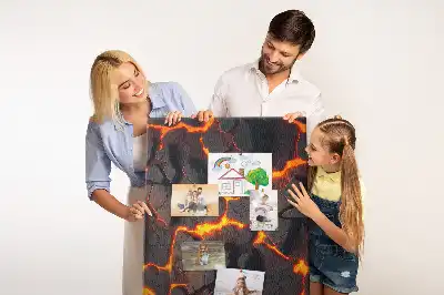 Nástenka Láva zo sopky