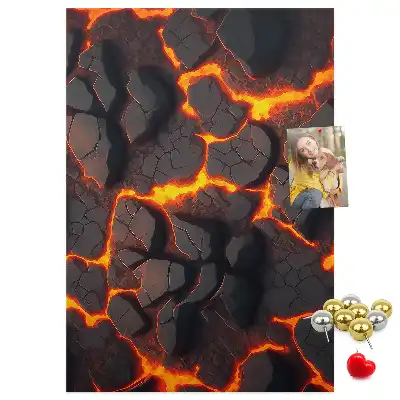 Nástenka Láva zo sopky