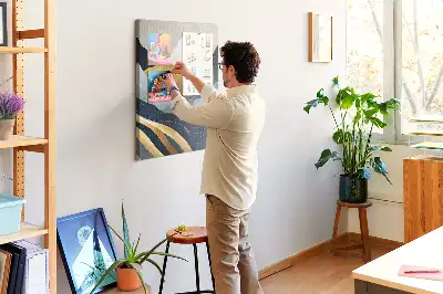Nástenná dekorácia Abstraktné hory
