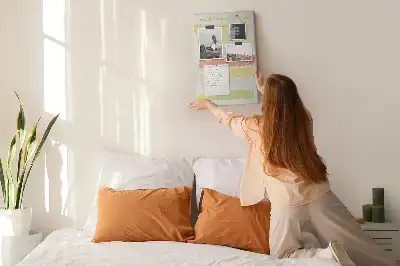 Nástenný plánovač jedálneho lístka