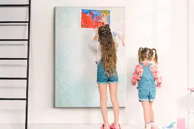 Korková nástenka Abstrakcia v pastelových farbách