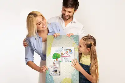 Korková tabuľa s dekoratívnym rámom