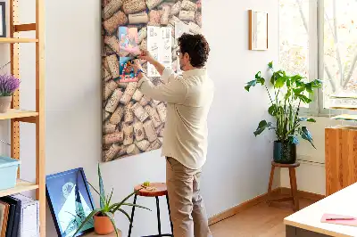 Korková nástenka Vínne zátky
