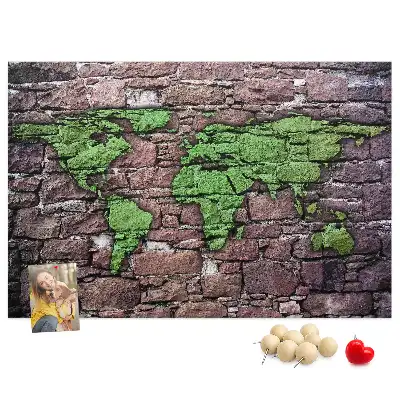 Nástenná mapa sveta do detskej izby