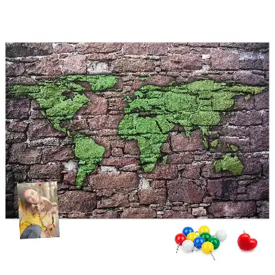 Nástenná mapa sveta do detskej izby