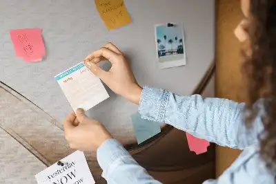 Korková nástenka Abstraktná čiara