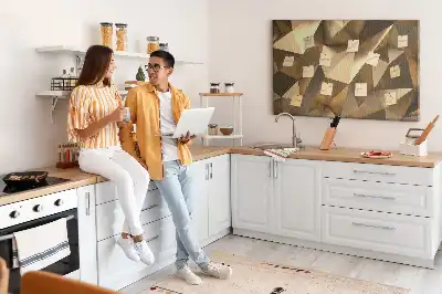 Korková nástenka Abstraktné trojuholníky